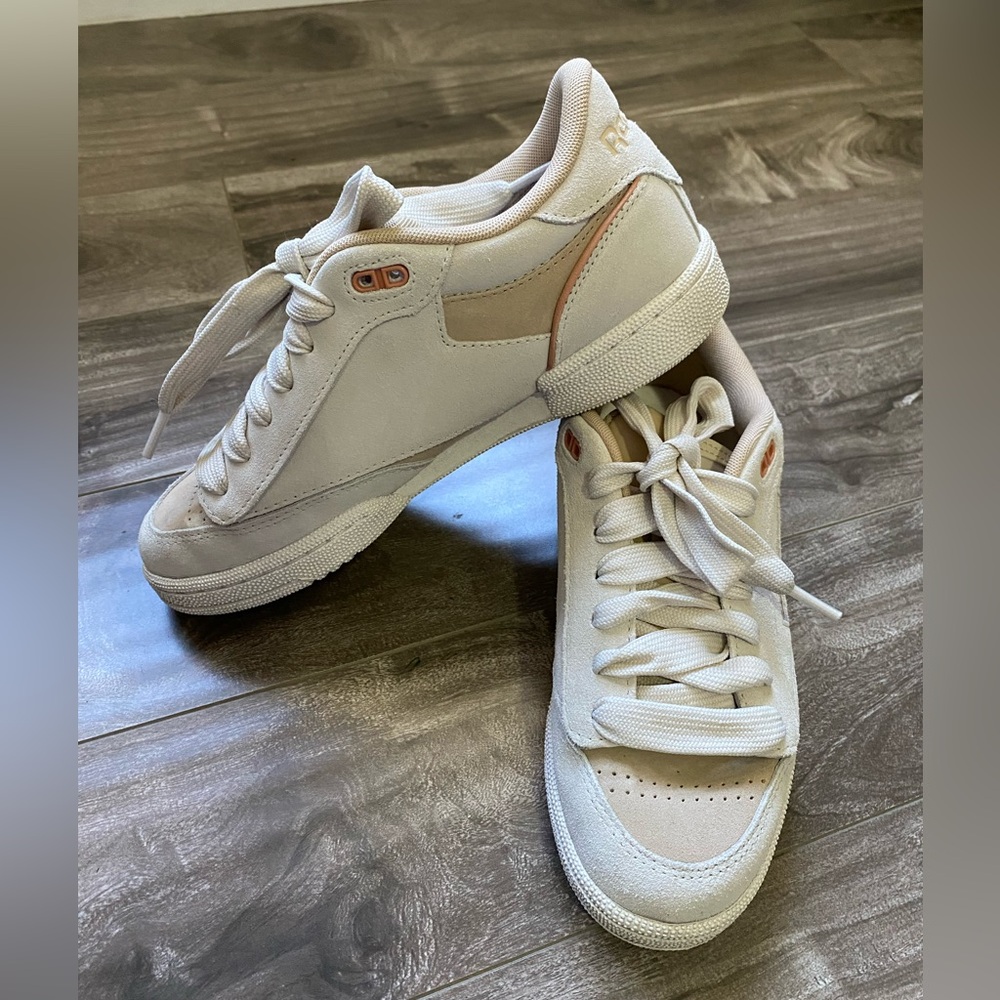 Reebok Women's Cream  Sneakers
